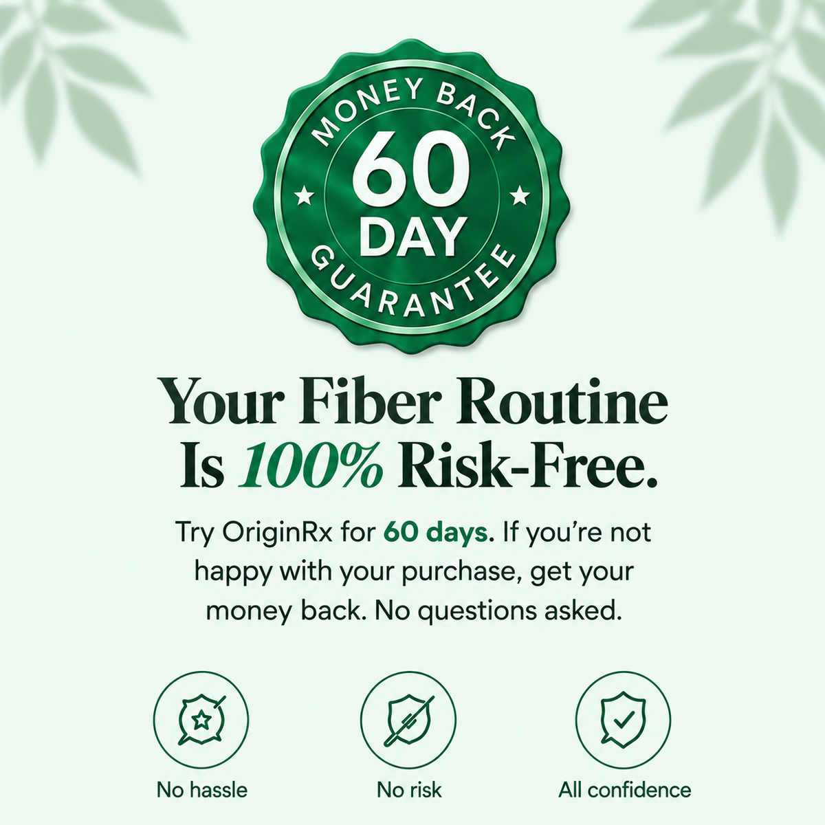 OriginRx Psyllium Husk Capsules