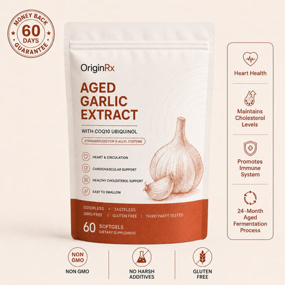 OriginRx Aged Garlic Extract