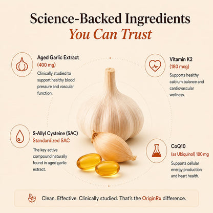 OriginRx Aged Garlic Extract