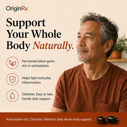 OriginRx Fermented Black Garlic Extract