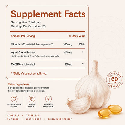 OriginRx Aged Garlic Extract