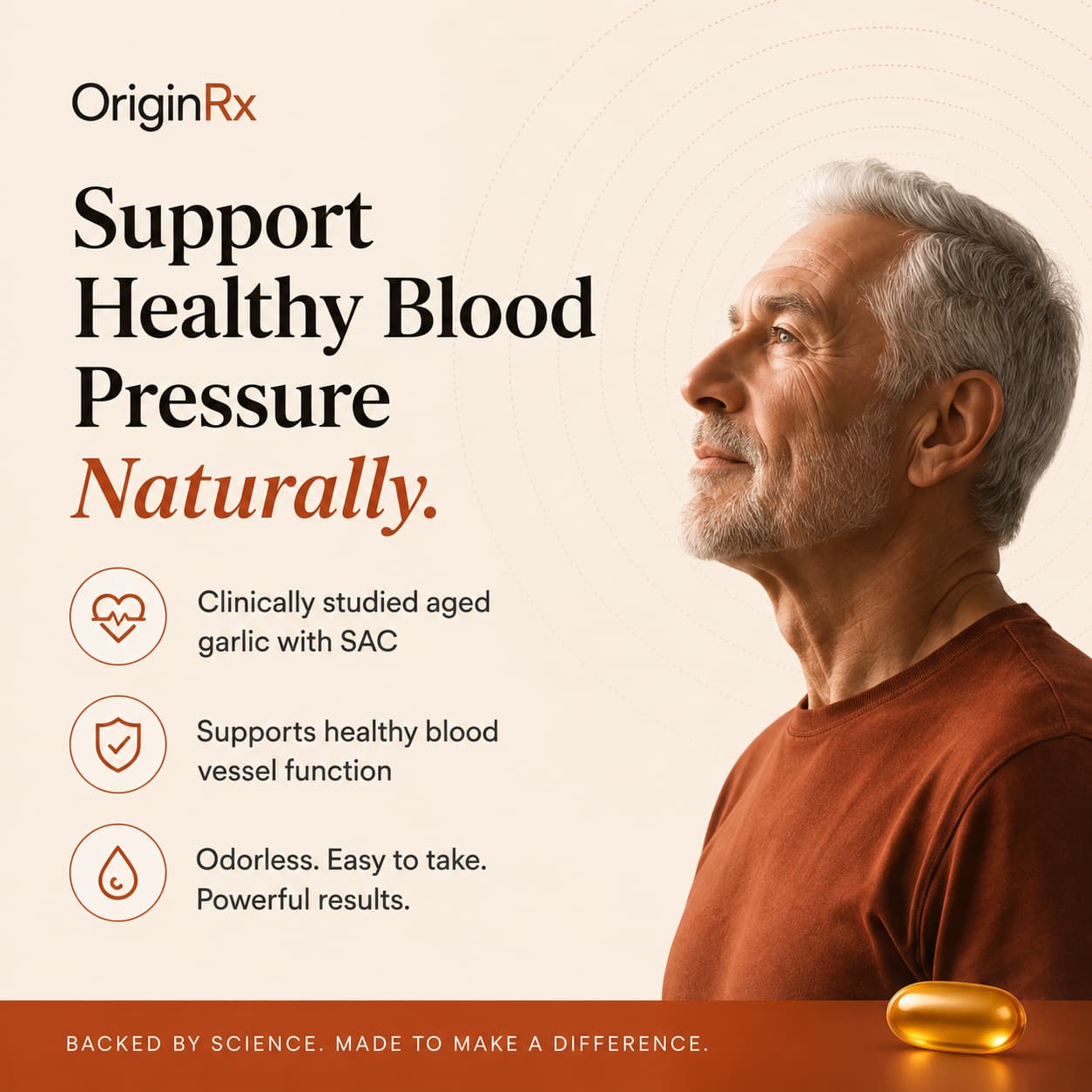 OriginRx Aged Garlic Extract